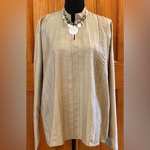 Chic Tan Women's Akkriti Blouse Size 42/Large